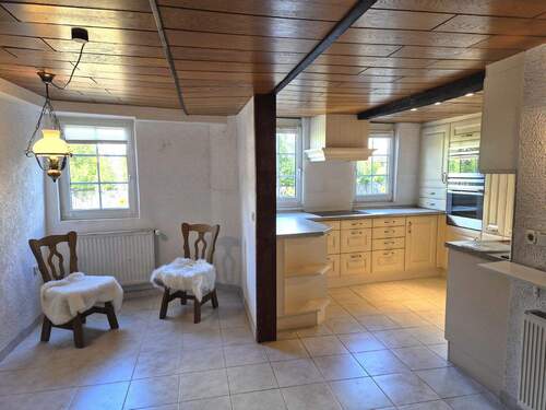 Blick in die Küche - 