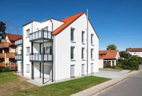 016_Kleine Neubau-Wohnanlage - 3 Zimmer Etagenwohnung zum Kaufen in Nürnberg