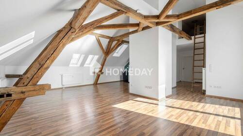 Wohnzimmer 1 - 3 Zimmer Etagenwohnung zum Kaufen in Augsburg