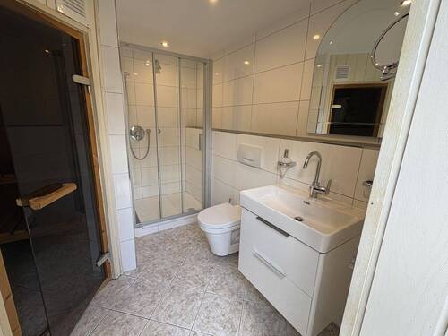 Bad im EG mit Sauna - 