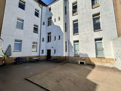 Innenhof - 3 Zimmer Mehrfamilienhaus, Wohnhaus in Wurzen