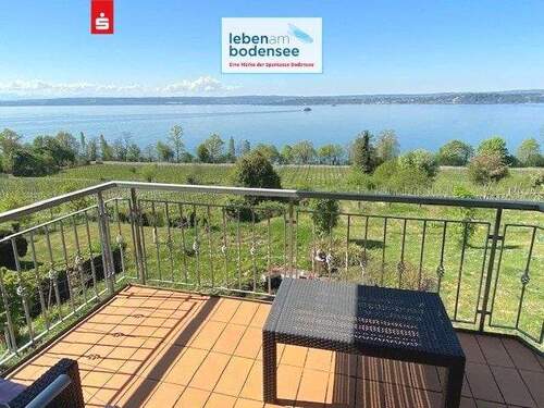 Unverbaubare Seesicht - Einmalige Lage - 180° See- und Bergsicht 2,5 Zimmerwohnung - vis à vis der Insel Mainau