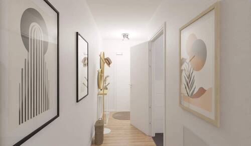 Heller und freundlicher Flur - 3 Zimmer Etagenwohnung zum Kaufen in Aachen