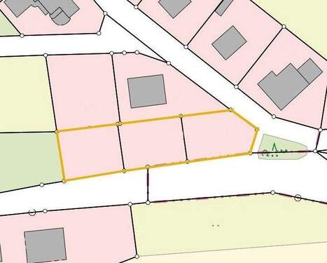 LAT2392-Lageplanauszug.jpg - +++ 3 nebeneinanderliegende Baugrundstücke in ruhiger Lage +++