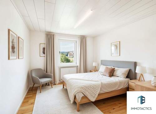 Schlafzimmer EG - gestaged (KI generiert) - 