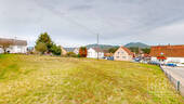 Blick vom Bauplatz Richtung Nordosten - 