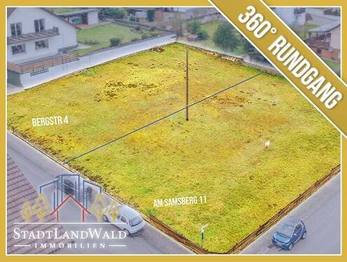 Titelbild - Ein Doppelbauplatz für große Träume und mit tollem Ausblick - StadtLandWald-Immobilien