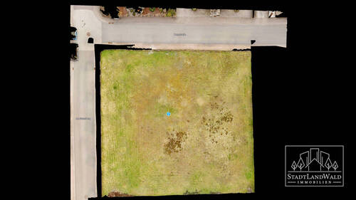 Draufsicht Bauplatz - 