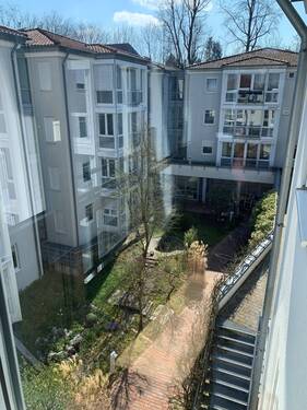 Blick in Garten - 
