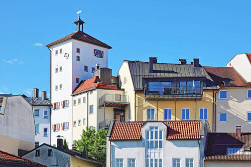 Traunstein Jacklturm - Bezugsfreie 3-Zimmerwohnung am Fuße der Traunsteiner Altstadt!