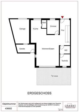 Erdgeschoss - 5 Zimmer Doppelhaushälfte in Fluorn-Winzeln