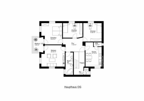 Haupthaus OG - 