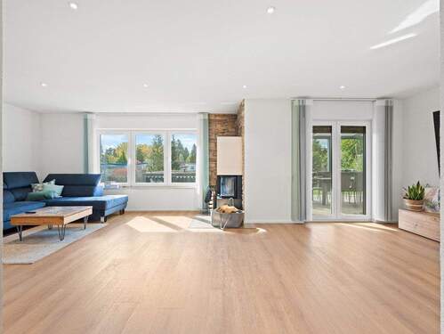 Wohnbereich mit Kaminofen - 