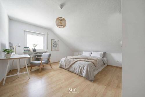SCHLAFZIMMER (visualisiert) - 2 Zimmer Etagenwohnung zum Kaufen in Rüsselsheim am Main