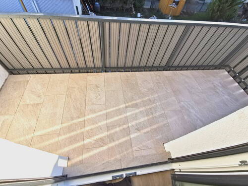 Balkon mit Italien. Fliesen - 