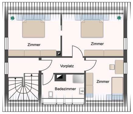 Dachgeschoss - 