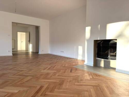 Wohnzimmer 2 - 4 Zimmer Etagenwohnung in Aachen
