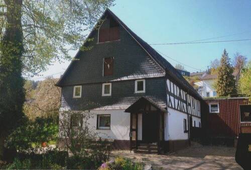 Vergleich vor der Sanierung - 5 Zimmer Bauernhaus, Landhaus zum Kaufen in Siegen