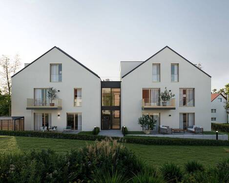Außenansicht - Moderner Erstbezug: 2-Zimmer-Neubau mit Tiefgaragenstellplatz