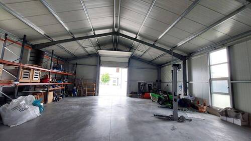 Lagerhalle Richtung Westen - 