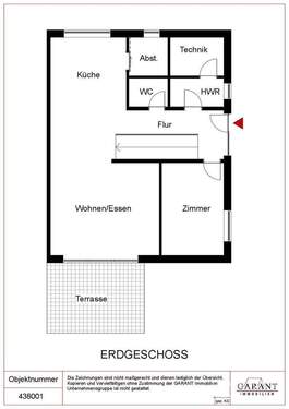 Erdgeschoss - 5 Zimmer Doppelhaushälfte in Fluorn-Winzeln