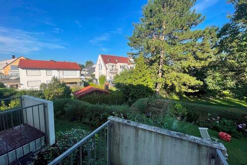 Ausblick vom Balkon - 4 Zimmer Etagenwohnung zum Kaufen in Dachau