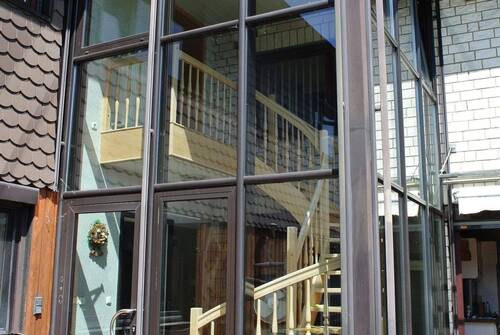 Anbau & Treppe zum OG. - 