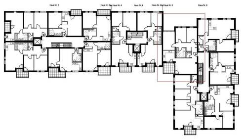 Lage der Wohnung im Haus - 