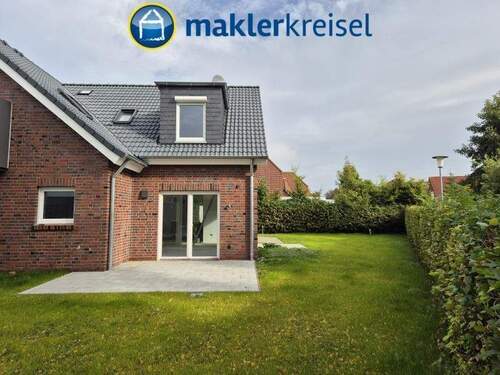 Südseite - Vermietete Neubau Haushälfte mit EBK und Garage