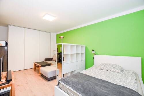 Wohn_Schlaf_Bereich2 - 3 Zimmer Etagenwohnung in München