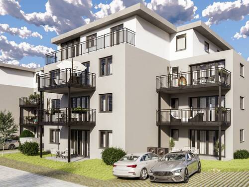 Bild 1 - Mitte16 - Leben in Gernsbachs Herz, Terrassenwohnung Neubau KFW-QNG 40 - Provisionsfrei