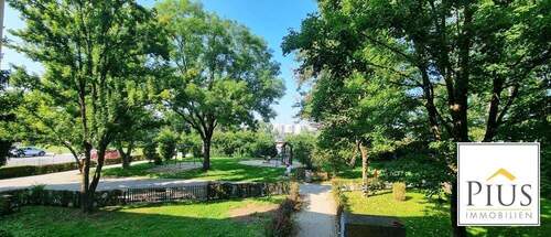 Aussicht Nordseite_ - Keine Frage - ruhige Lage! Attraktive 3-Zi-Whg., ca. 79 m², mit Südbalkon, inkl. Tiefgaragen-Box!