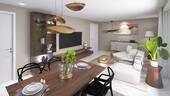 Wohn- Esszimmer_virtuell - 