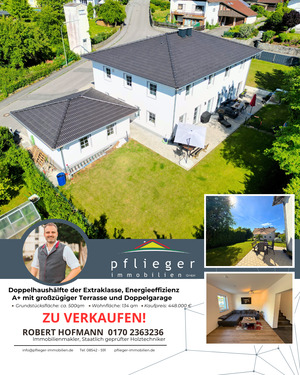 DHH Orternburg Startbild.png - Doppelhaushälfte der Extraklasse, Energieeffizienz A+ mit großzügiger Terrasse und Doppelgarage
