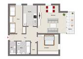 Grundriss Wohnung - 