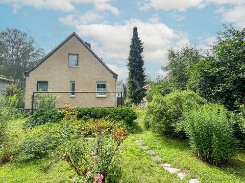 Hausansicht Gartenseite - 5 Zimmer Einfamilienhaus in Berlin - Pankow