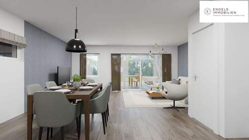 Wohn- und Esszimmer - 