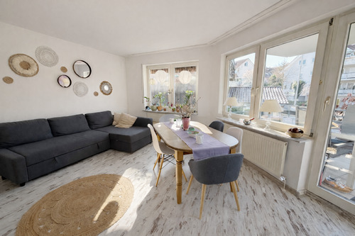 Wohn-Essbereich - Etagenwohnung in Filderstadt zum Kaufen