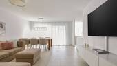 Wohnzimmer - Moderne, neuwertige 3,5-Zi-Wohnung mit Garten und Garagenstellpl. in attraktiver Lage von Plieningen