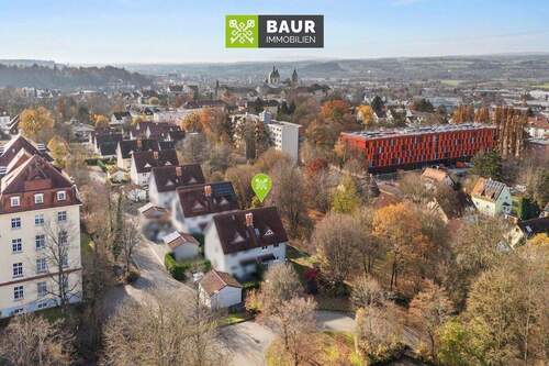 Luftaufnahme - Doppelhaushälfte mit 164,00 m&sup2; in Weingarten zum Kaufen