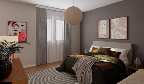 Helles und komfortables Schlafzimmer - Einfamilienhaus mit 178,00 m&sup2; in Berlin zum Kaufen