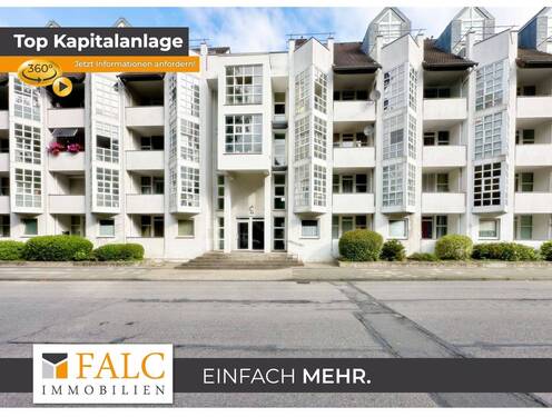 Frontansicht - Stadtwohnung mit Balkon und Gartenmitnutzung!