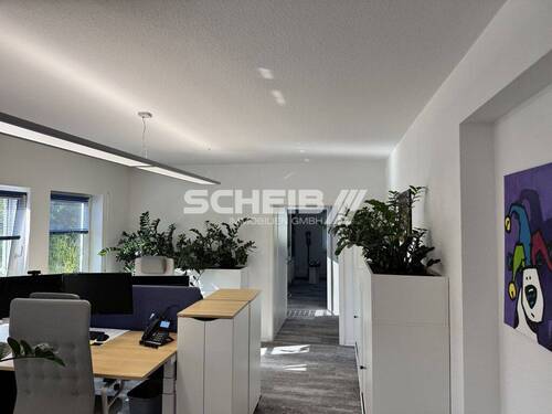 gute Raumhöhe von 2,60 Meter - Büro in Michelfeld