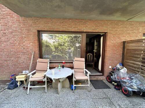 Terrasse - 2 Zimmer Etagenwohnung in Oldenburg