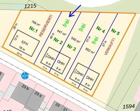 Plan Mitte DHH GrSt 2 - Grundstück in Meerbusch zum Kaufen