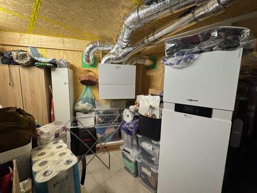 Blick in den Technik-/Hauswirtschaftsraum - 