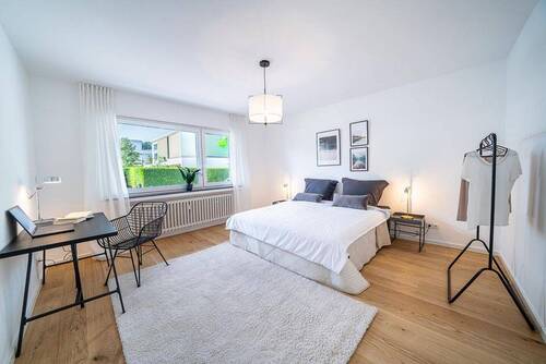 Schlafzimmer Erstbezug - Etagenwohnung mit 73,00 m&sup2; in Bonn zum Kaufen