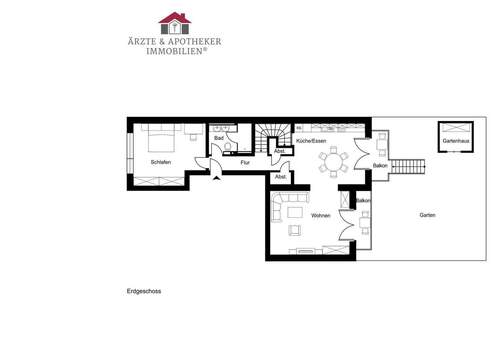 Erdgeschoss Garten - 