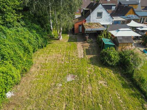 Baugrundstück Haus Rückseite.jpg - Grundstück zum Kaufen in Brunsbüttel