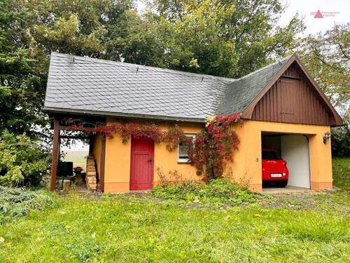 freistehende Garage mit Abstellraum - 